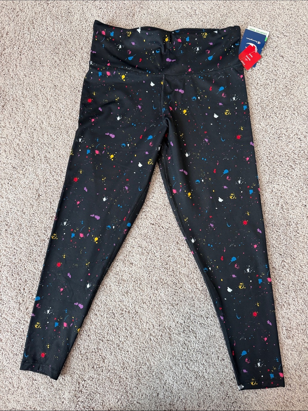 Champion Splash-Print High-Rise Leggings - WMS XL